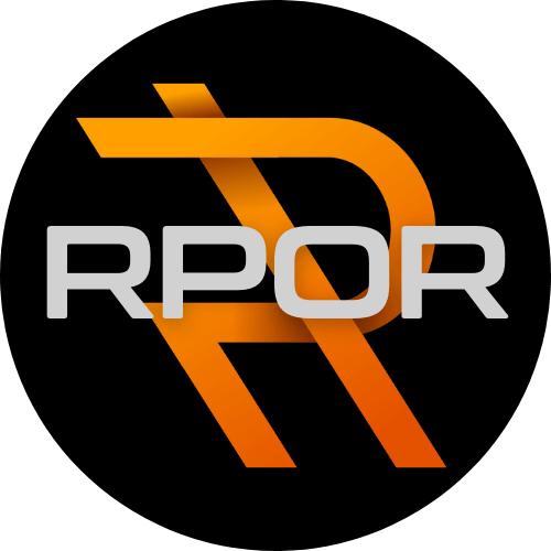 rpor black circle logo